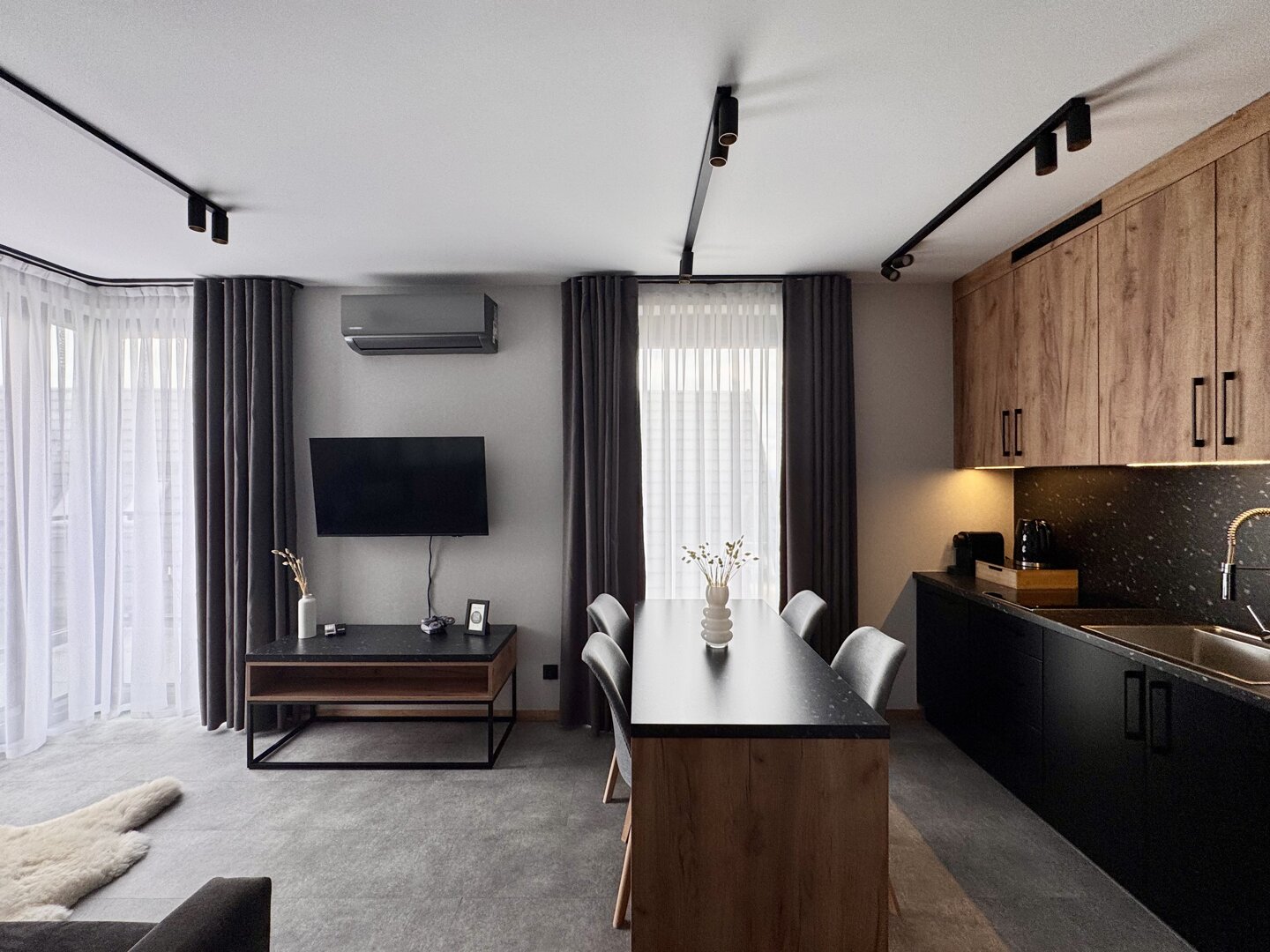 Apartament A5 z balkonem i 1 sypialnią Apartament A5 z balkonem i 1 sypialnią